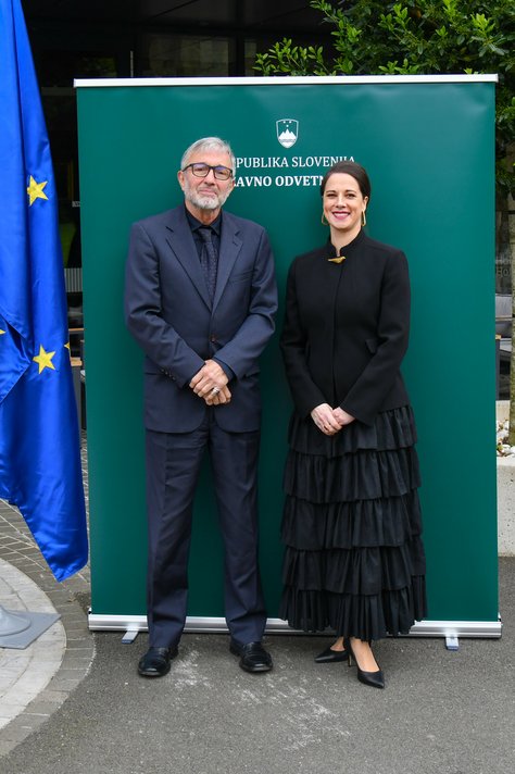 dr. Miodrag Đorđević, predsednik VSRS, generalna državna odvetnica dr. Ana Kerševan