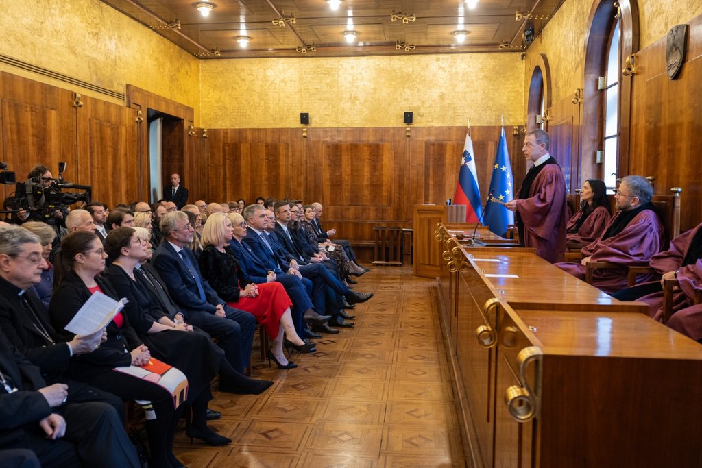 Slavnostna seja / Foto: Bor Slana/STA/Ustavno sodišče