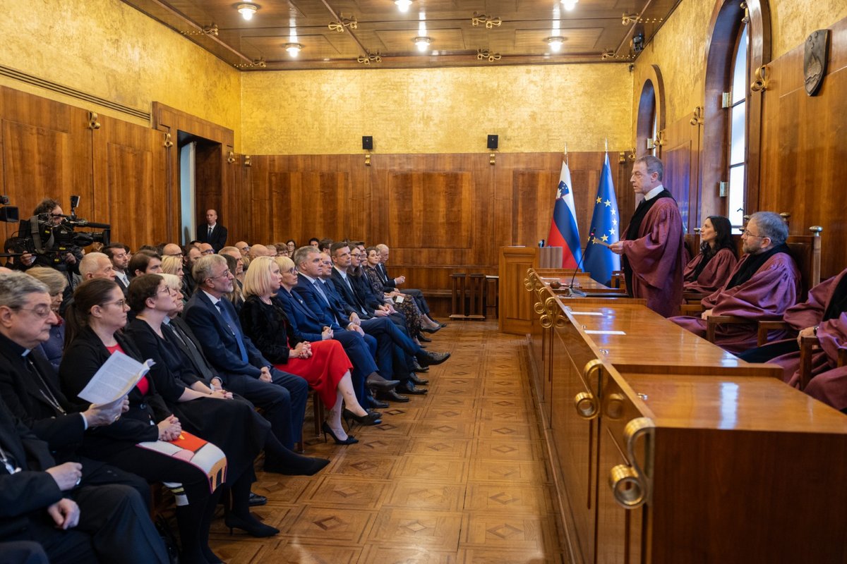 Slavnostna seja / Foto: Bor Slana/STA/Ustavno sodišče