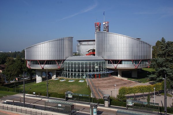 Fotografije stavbe Evropskega sodišča za človekove pravice