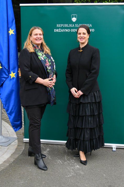 Lena Grgurevič, predsednica odbora za pravosodje, generalna državna odvetnica dr. Ana Kerševan
